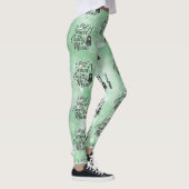 Maar eerst Country Music Lichtgroene Leggings (Rechts)
