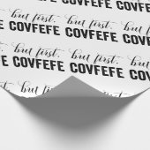 Maar eerst, COVFEFE Cadeaupapier (Hoek)