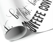 Maar eerst, COVFEFE Cadeaupapier (Rol Hoek)