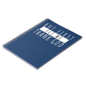 Maar eerst dank God dankbaarheid reflecties Notitieboek (Linkerzijde)