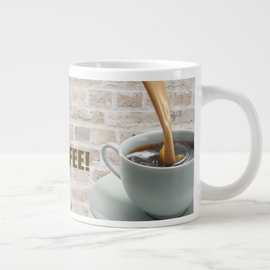 maar eerst, de Mok van de Specialiteit COFFEE (Rechts)