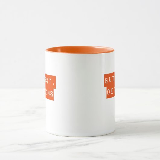 Maar eerst, Devoties Oranje Mok (Midden)