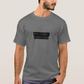Maar eerst, Devotions Grey T-Shirt (Voorkant)