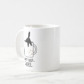 Maar eerst, dure kat-Mok Koffiemok (Voorkant links)
