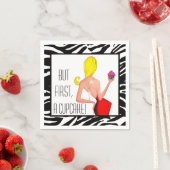 "Maar eerst een Cupcake!" DIVA Cocktail Napkins Servetten (Insitu)