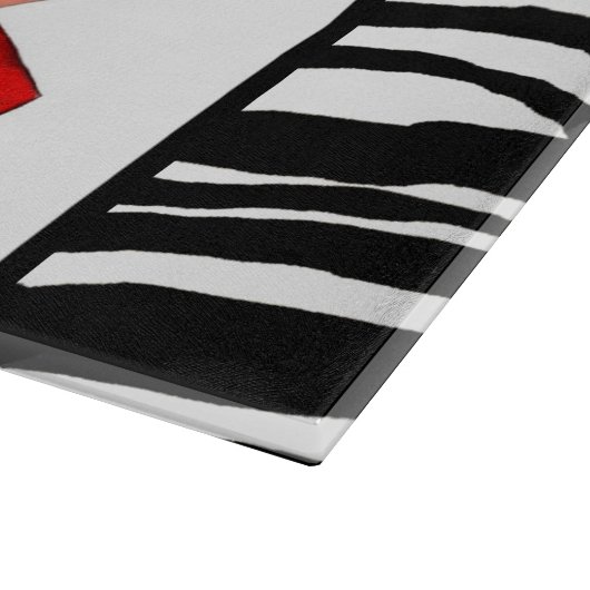 "Maar eerst een Cupcake!" Snijplank (Hoek)