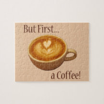 Maar eerst een koffie