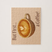 Maar eerst een koffie legpuzzel (Verticaal)