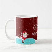 Maar eerst, Eggnog Latte! Koffiemok (Links)