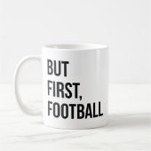Maar eerst, Football Koffiemok (Links)