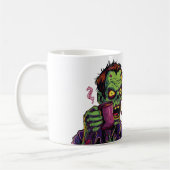 Maar eerst hersenen mok | Grappige zombie koffieko (Links)
