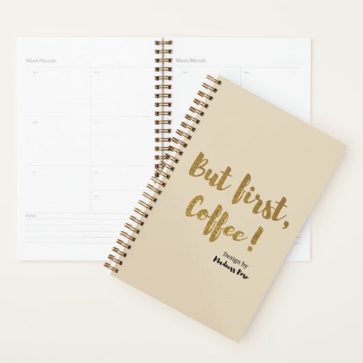 Maar eerst, Koffee. Planner (Display)