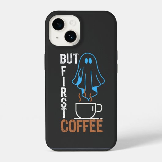 Maar eerst, koffie.b iPhone hoesje (Achterkant)