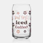 Maar eerst koffie blikvorm glas (Links)