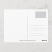 "Maar eerst, koffie" Briefkaart (Achterkant)