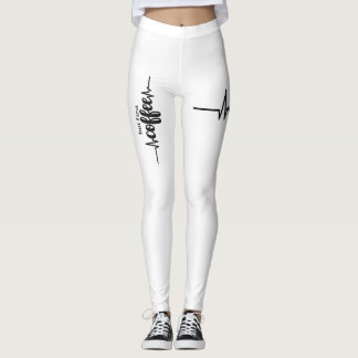 Maar Eerst Koffie Broek voor Koffieliefhebbers Leggings