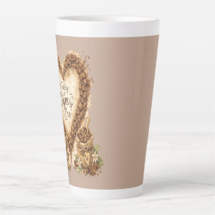 Maar eerst, koffie Cozy Vintage Latte Mok