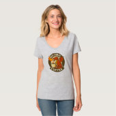 Maar eerst koffie draak grappig java verslaafde ca t-shirt (Voorkant volledig)