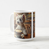 Maar eerst.. Koffie en Westies Mok (Voorkant links)