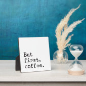 Maar eerst koffie | Farmhouse Coffee Bar Fotoplaat (Insitu)