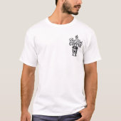 Maar Eerst Koffie Grappig Koffie T-Shirt (Voorkant)