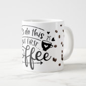 Maar eerst koffie grote koffiekop (Voorkant rechts)