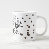 Maar eerst koffie grote koffiekop (Rechts)