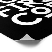 Maar eerst koffie humor poster (Hoek)