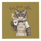 Maar Eerst, Koffie Kat Kubus (Rechts)