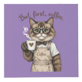 Maar Eerst, Koffie Kat Kubus (Voorkant)