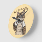 Maar Eerst, Koffie Kat Ronde Klok (Hoek)