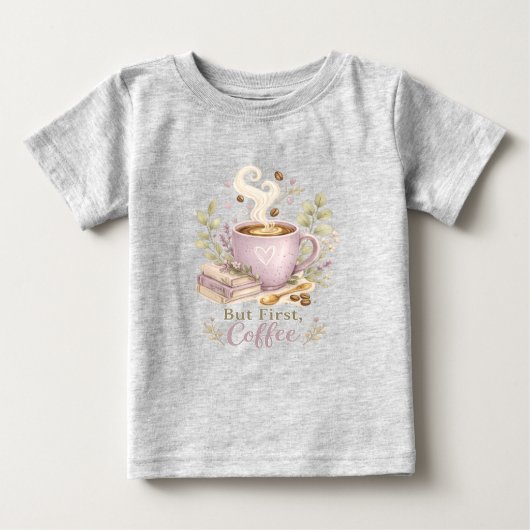 Maar eerst, koffie | Knusse lavendel koffie (Voorkant)
