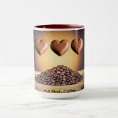 "Maar eerst, koffie" koffie Mok voor iedereen (Midden)