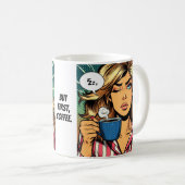 Maar eerst koffie. koffiemok (Voorkant rechts)