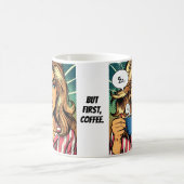 Maar eerst koffie. koffiemok (Center)