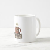 Maar eerst, koffie! koffiemok (Voorkant rechts)