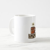 Maar eerst, koffie! koffiemok (Voorkant links)
