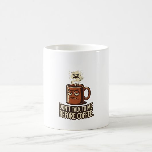 Maar eerst, koffie! koffiemok (Center)