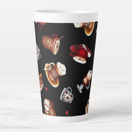 Maar eerst koffie latte mok (Voorkant)