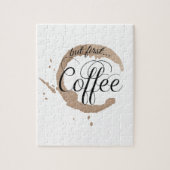 Maar eerst, Koffie... Legpuzzel (Verticaal)