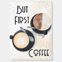 Maar eerst koffie