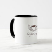 Maar eerst...koffie mok (Voorkant links)