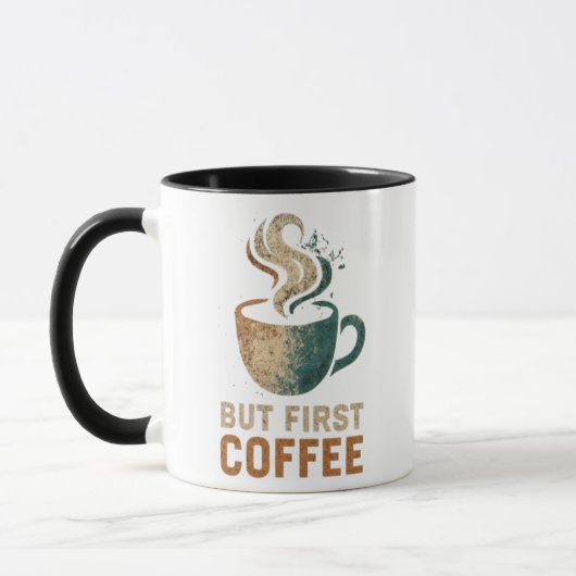 Maar eerst koffie mok (Links)