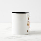 Maar eerst koffie Mok met Schattige kat (Center)