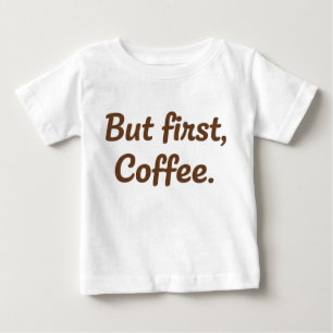 Maar eerst, koffie – Mooie script typografie
