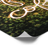 Maar eerst koffie, Neon Lights Gezegde Poster (Hoek)