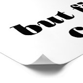 maar eerst , koffie - poster (Hoek)