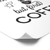 Maar eerst koffie poster (Hoek)