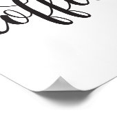 Maar eerst Koffie-printwandkunst, KeukenPoster Poster (Hoek)