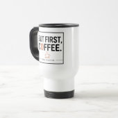 Maar Eerst, Koffie Reisbeker (Voorkant links)